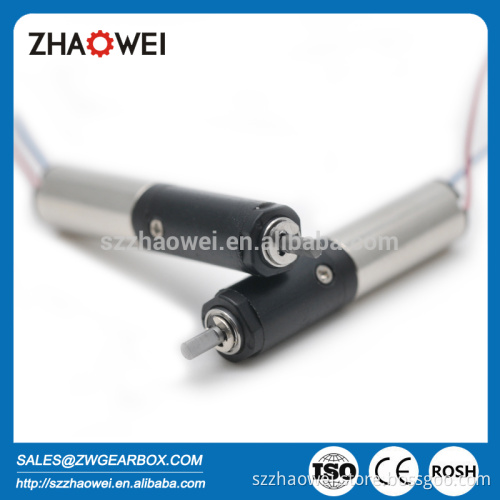 6mm 0.1W Low Power Plastic planetary gearbox With Micro DC Gear Motor
